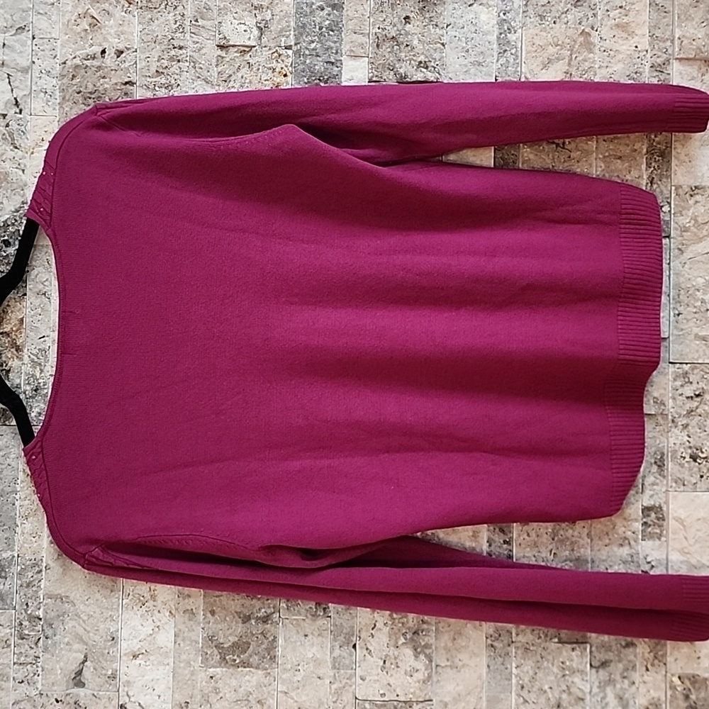 Classic Elements Acrylic Solid Sweaters For Women… - image 3